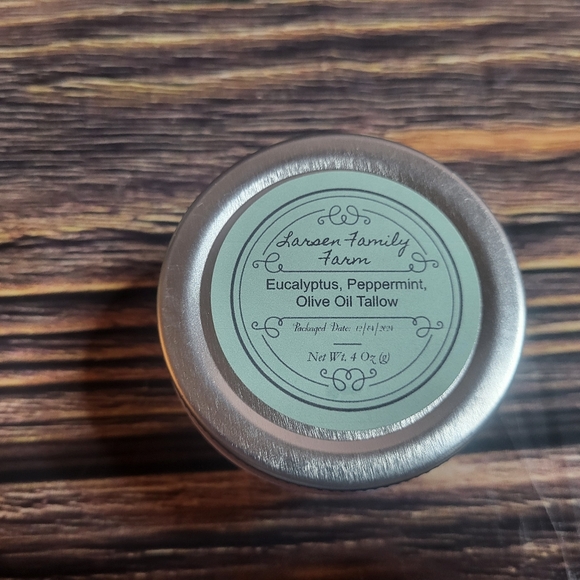 Larsen Family Farm Eucalyptus&Peppermint Whipped Tallow - Picture 5 of 5